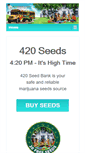 Mobile Screenshot of 420seeds.com